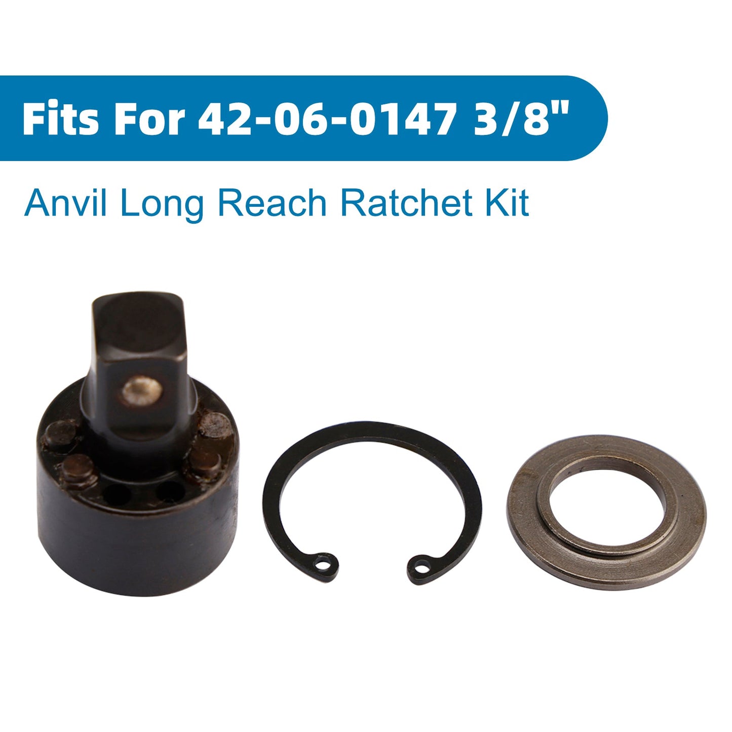 3/8" 42-06-0147 Milwaukee Anvil Long Reach Ratchet Kit2567-20 2569-20