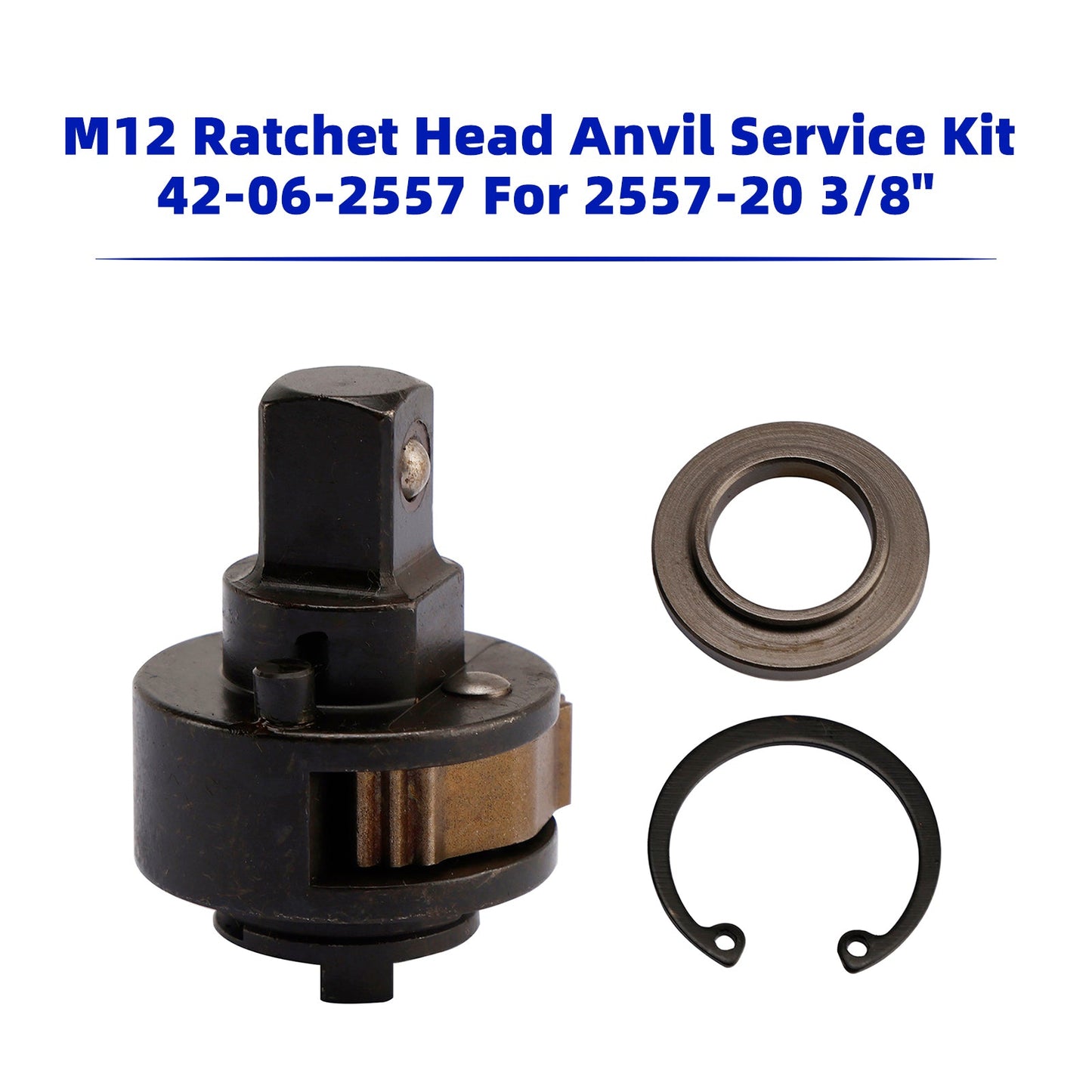 42-06-2557 3/8" 2557-20 M12 Ratchet Head Anvil Service Kit Milwaukee