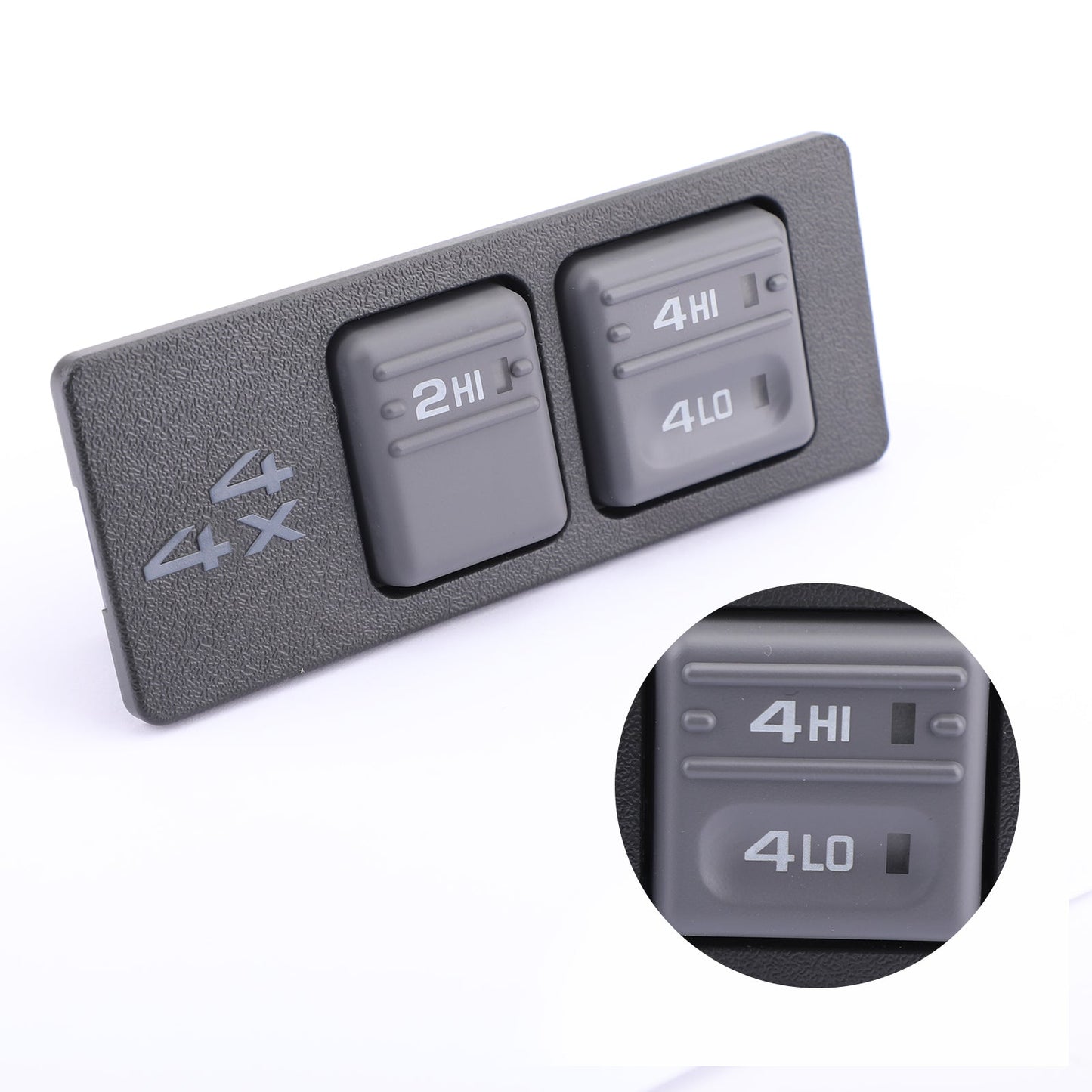 1996 1997 1998 1999 Chevy (Chevrolet ) C2500 Suburban / K1500 / K1500 Suburban / K2500 Suburban 15969707 4 Wheel Drive Switch Control