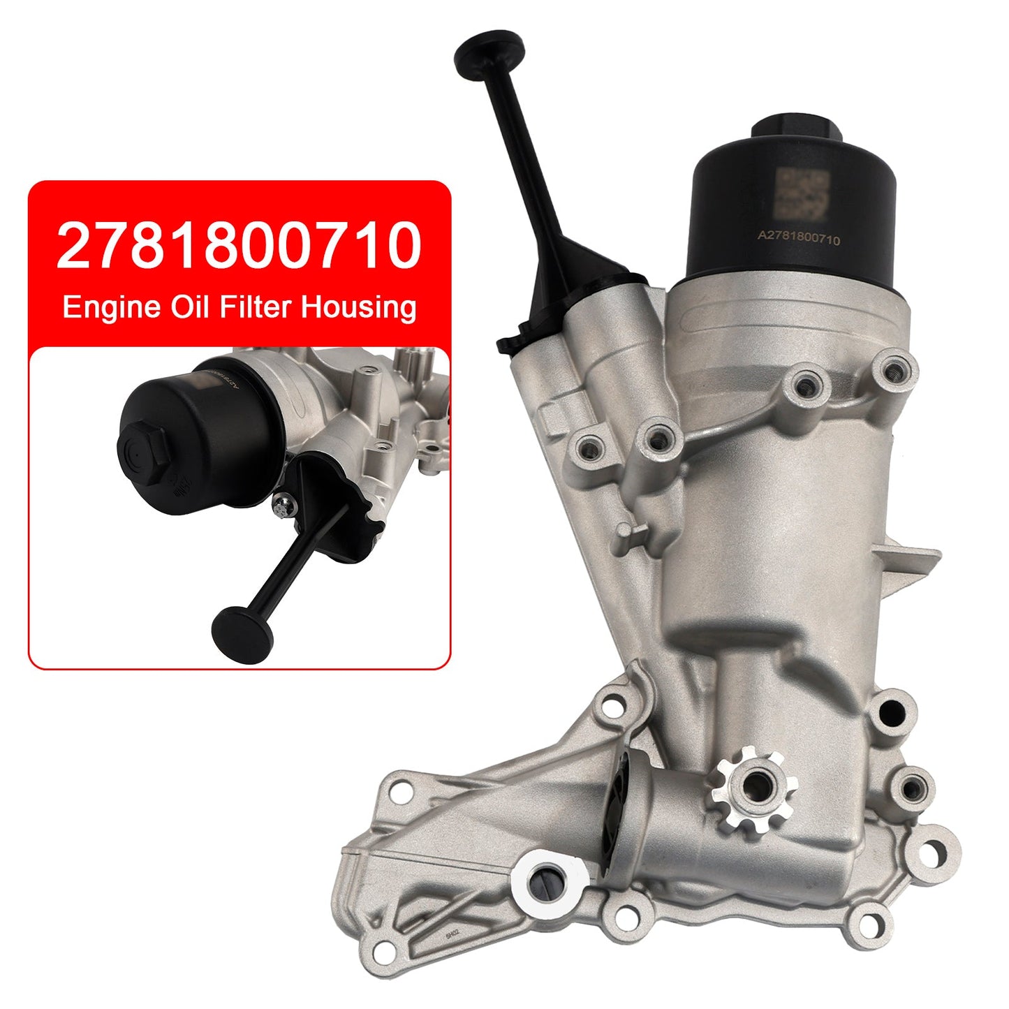 2011-2014 Mercedes-Benz CL63 AMG 2781800710 2781800009 2781800138 Engine Oil Filter Housing for Mercedes