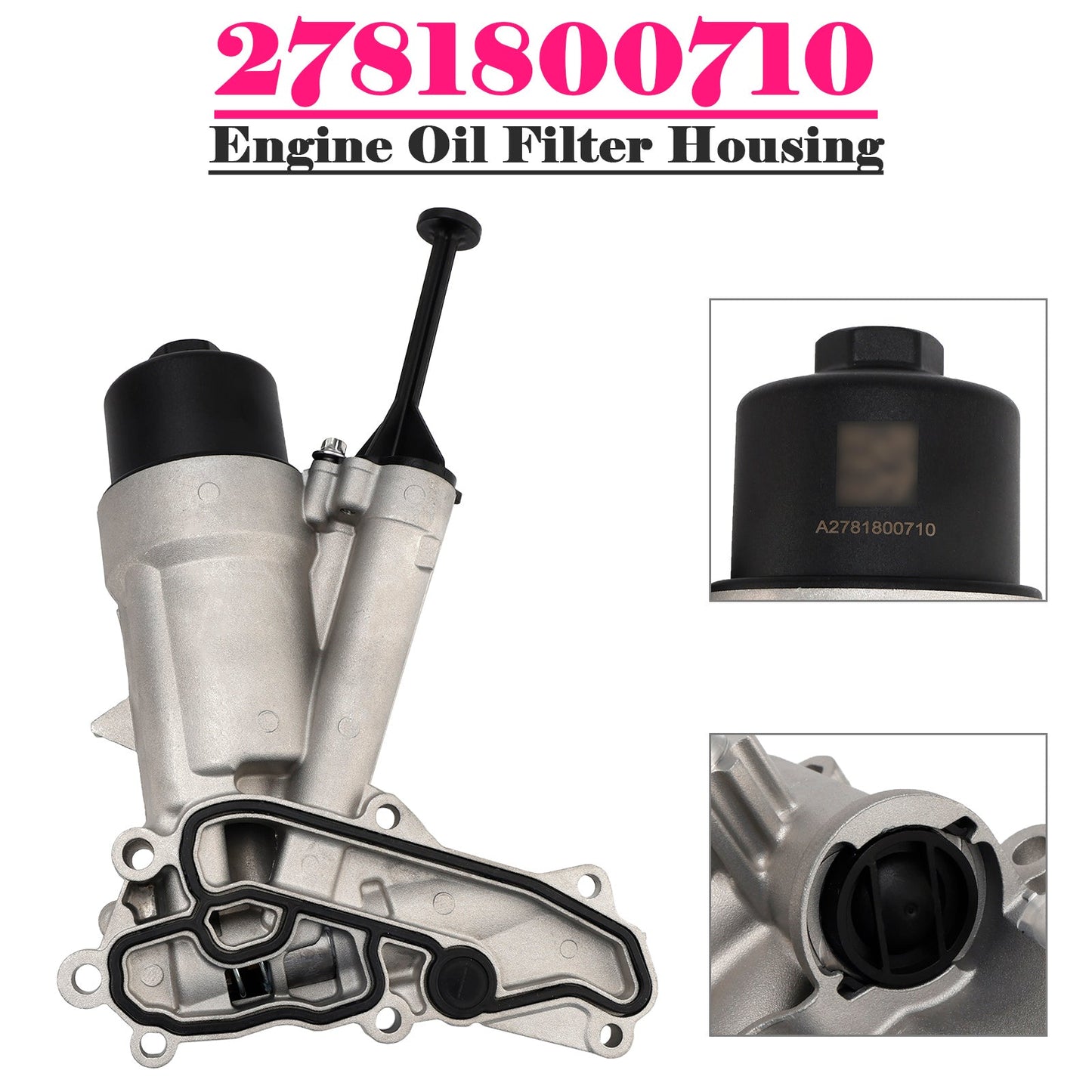 2014-2018 Mercedes-Benz CLS63 AMG S 2781800710 2781800009 2781800138 Engine Oil Filter Housing for Mercedes