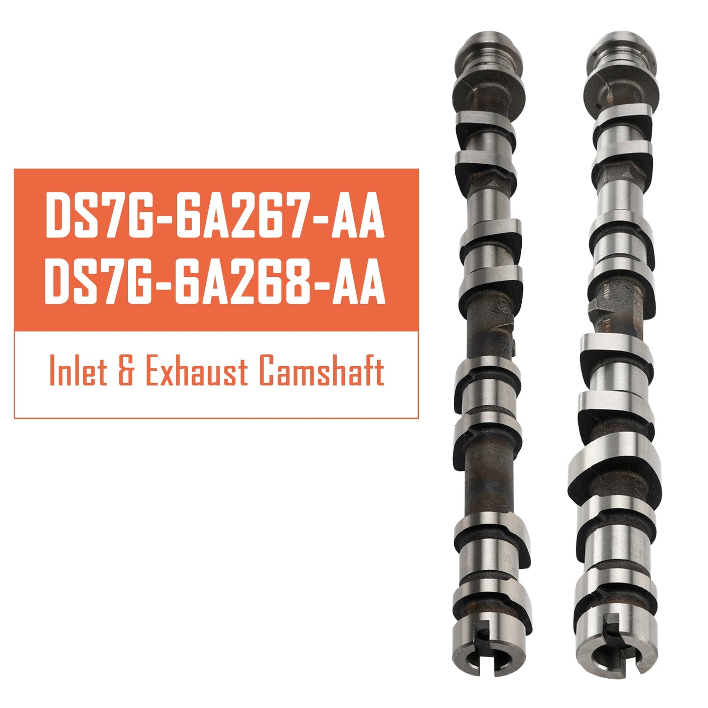Ford 1.5 Ecoboost DS7G-6A267-AA DS7G-6A268-AA Inlet & Exhaust Camshaft