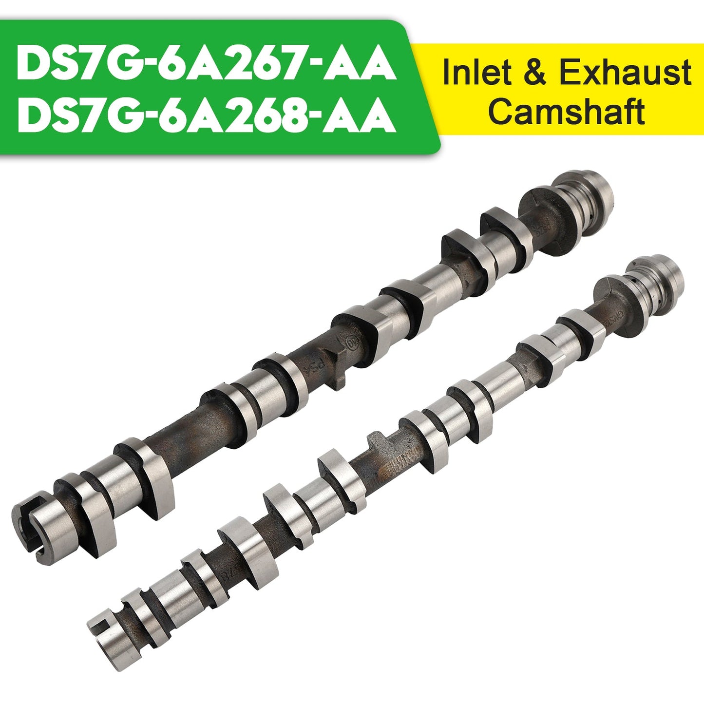 Ford 1.5 Ecoboost DS7G-6A267-AA DS7G-6A268-AA Inlet & Exhaust Camshaft