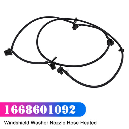 Mercedes GLE GLS C292 M-Class 1668601092 Windshield Washer Nozzle Hose Heated