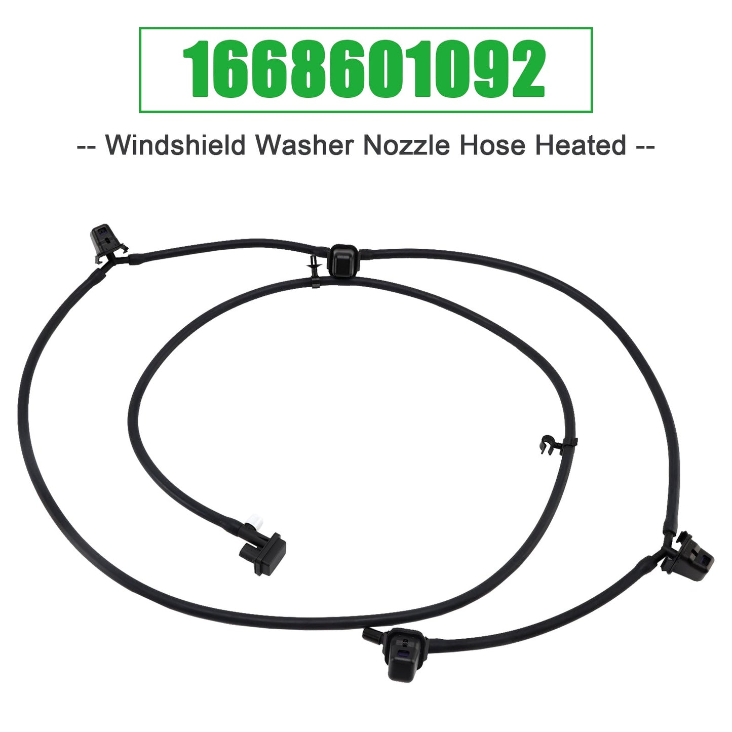 Mercedes-Benz GLE GLS C292 M-Class W166 X166 1668601092 Windshield Washer Nozzle Hose Heated (Copy)