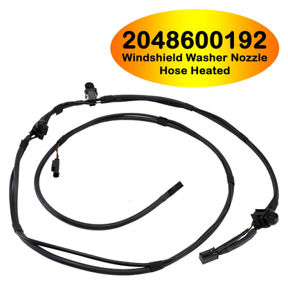2008- Mercedes-Benz C-Class W204 2048600192 Windshield Washer Nozzle Hose Heated