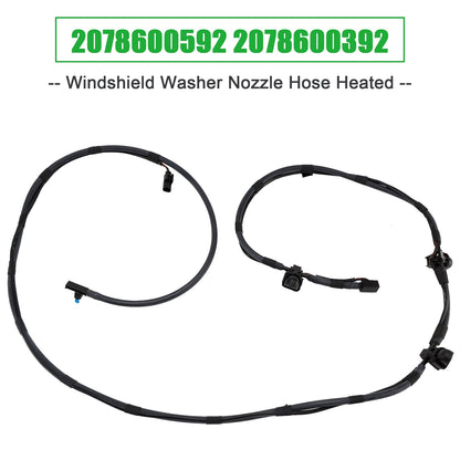 2078600592 Mercedes-Benz E-Class Windshield Washer Nozzle Hose Heated