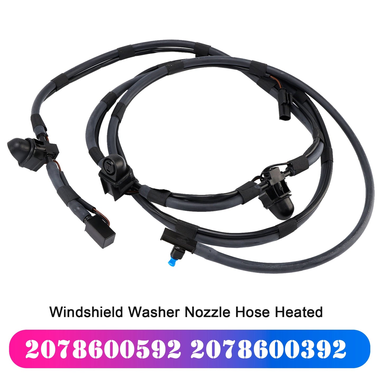 2078600592 Mercedes-Benz E-Class Windshield Washer Nozzle Hose Heated