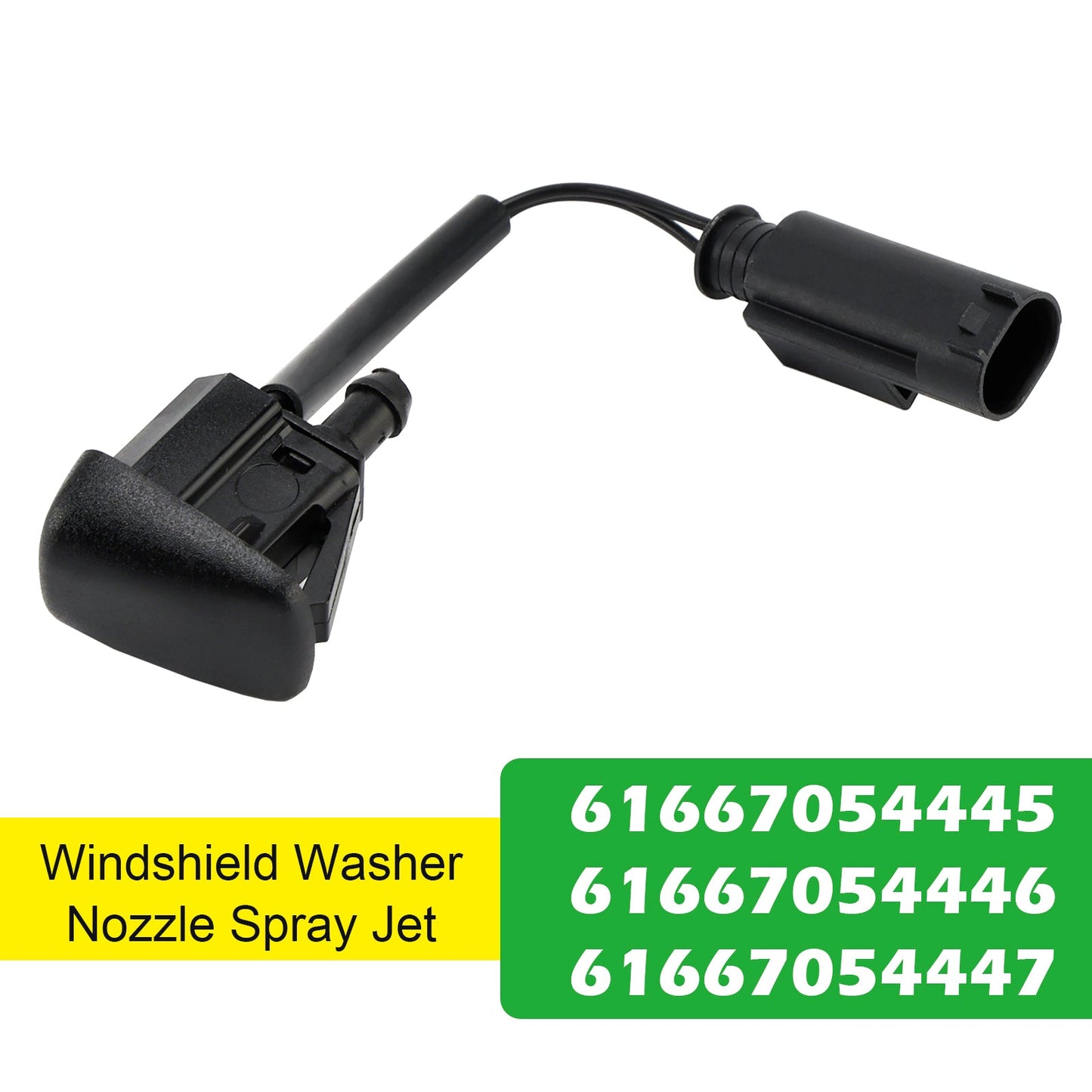 BMW E63 E64 645Ci 650i 61667054445 Windshield Washer Nozzle Spray Jet
