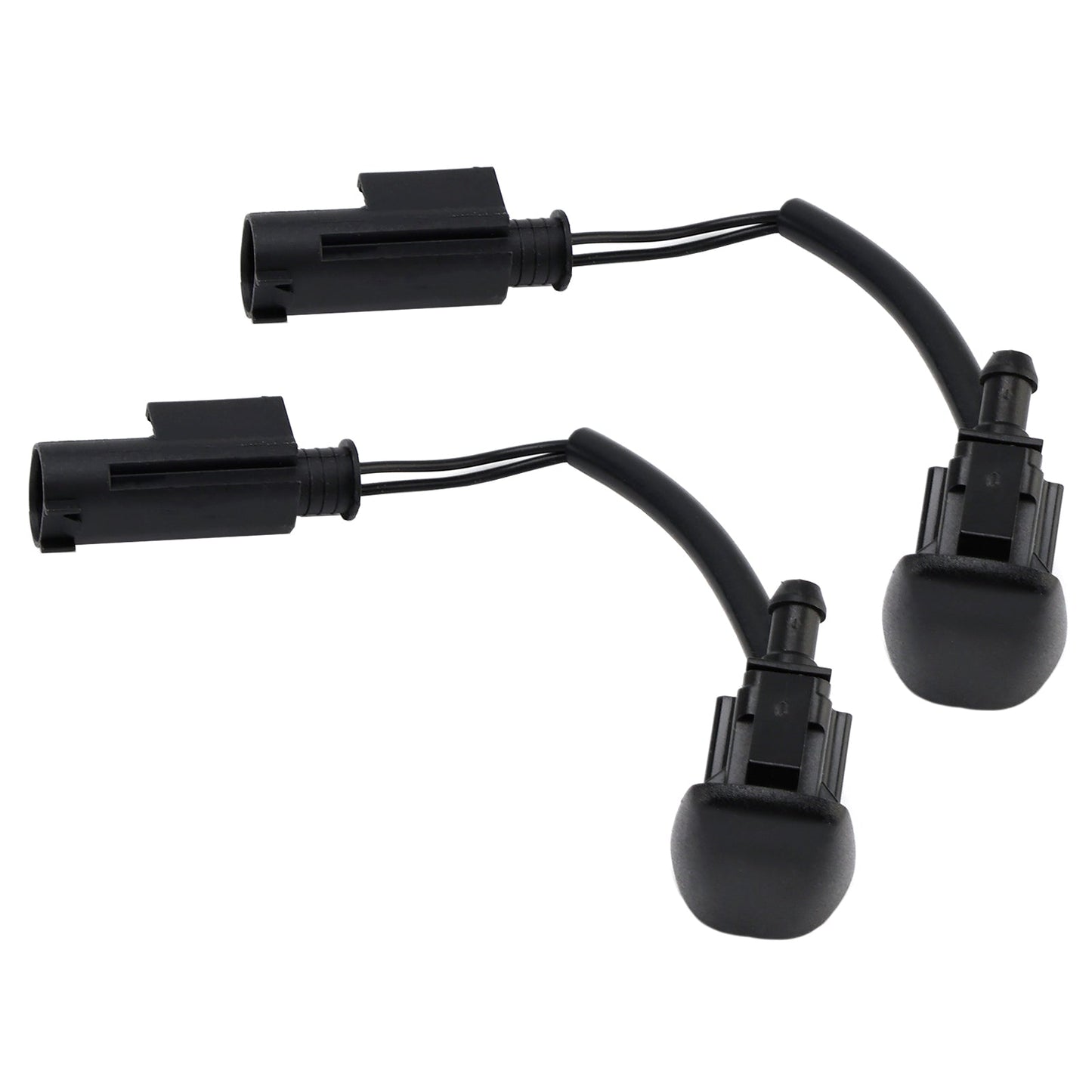 BMW E63 E64 645Ci 650i 61667054445 2pcs Windshield Washer Nozzles Spray Jet
