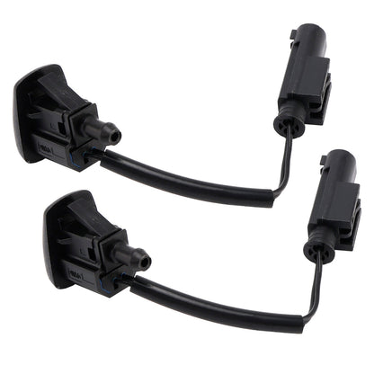 BMW E63 E64 645Ci 650i 61667054445 2pcs Windshield Washer Nozzles Spray Jet