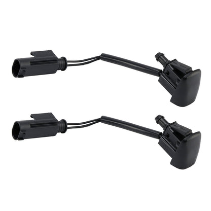 61667054445 BMW E63 E64 645Ci 650i 2pcs Windshield Washer Nozzles Spray Jet