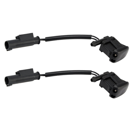 1996-2003 BMW 5 E39 525i 528i 530i 540i M5 61668361039 2pcs Windshield Washer Nozzles Spray Jet