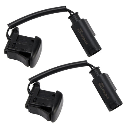 1996-2003 BMW 5 E39 525i 528i 530i 540i M5 61668361039 2pcs Windshield Washer Nozzles Spray Jet