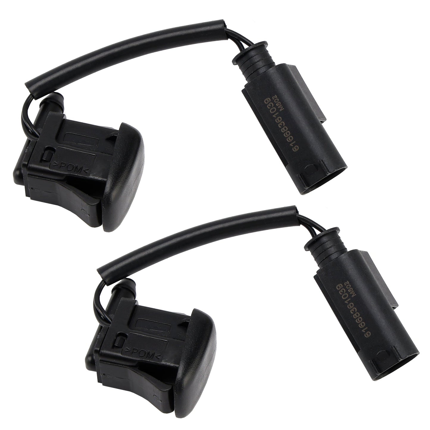 BMW 5 E39 525i 528i 61668361039 2pcs Windshield Washer Nozzles Spray Jet
