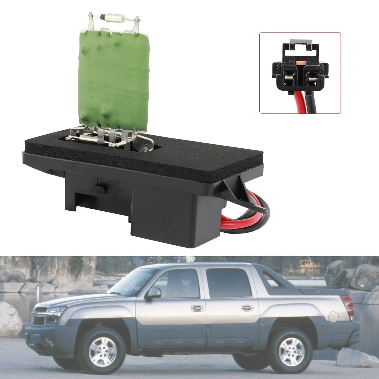 1999-2007 CHEVROLET SILVERADO 2500 22807122 Front Blower Motor Resistor