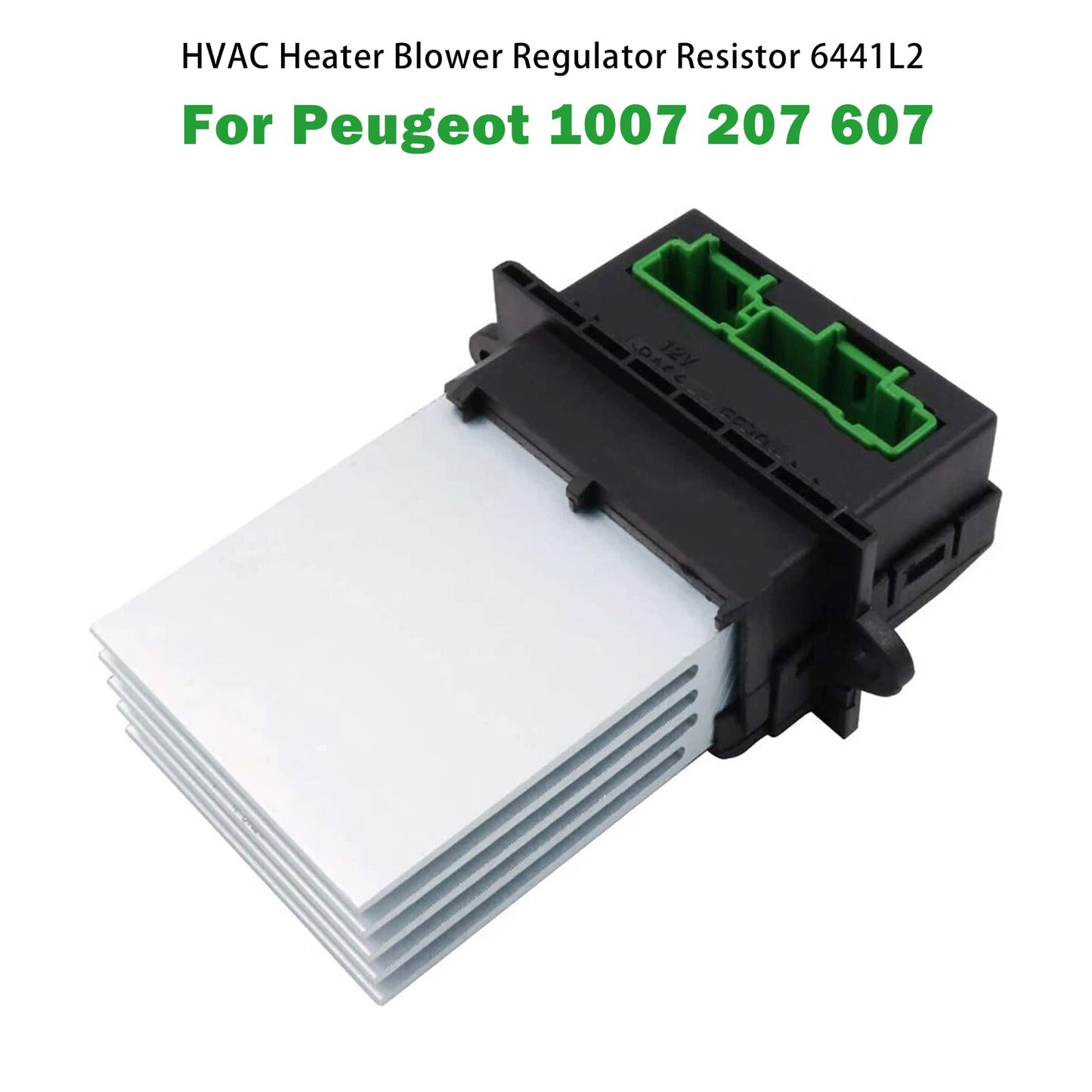 2005-2009 Peugeot 1007 1.4L/1.6L 16V Petrol 6441L2 HVAC Heater Blower Regulator Resistor