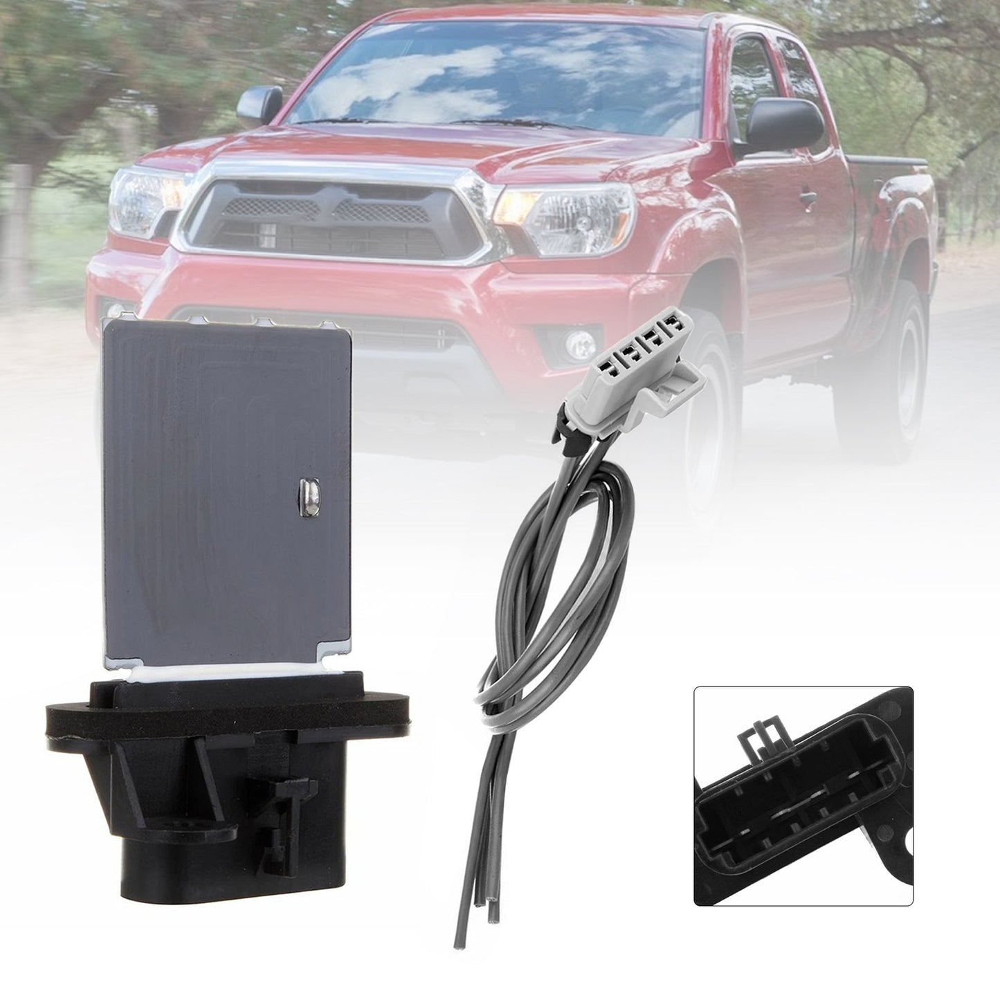 HVAC Heater Blower Regulator Resistor 8713804052 For Toyota Tacoma 2005-2017