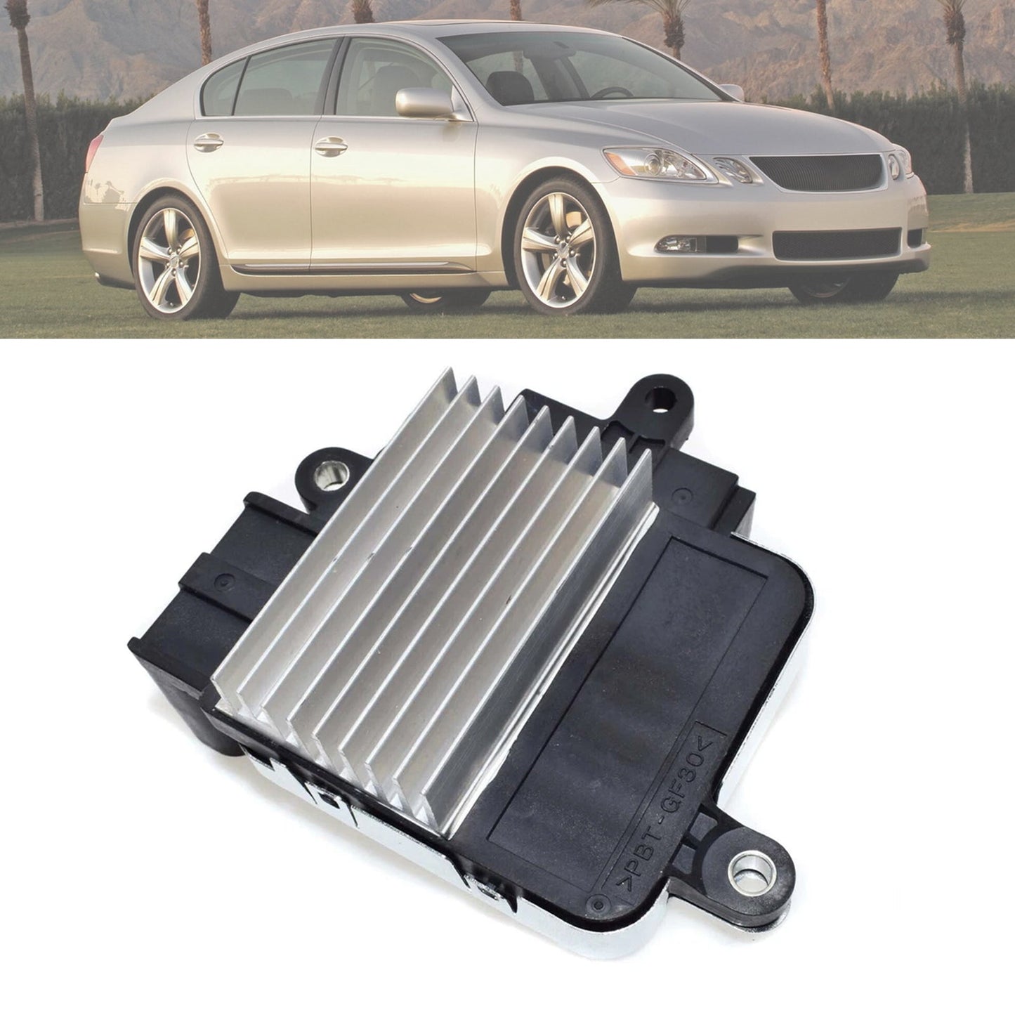 2005-2007 Lexus GS430 89257-30060 Radiator Cooling Fan Module Unit