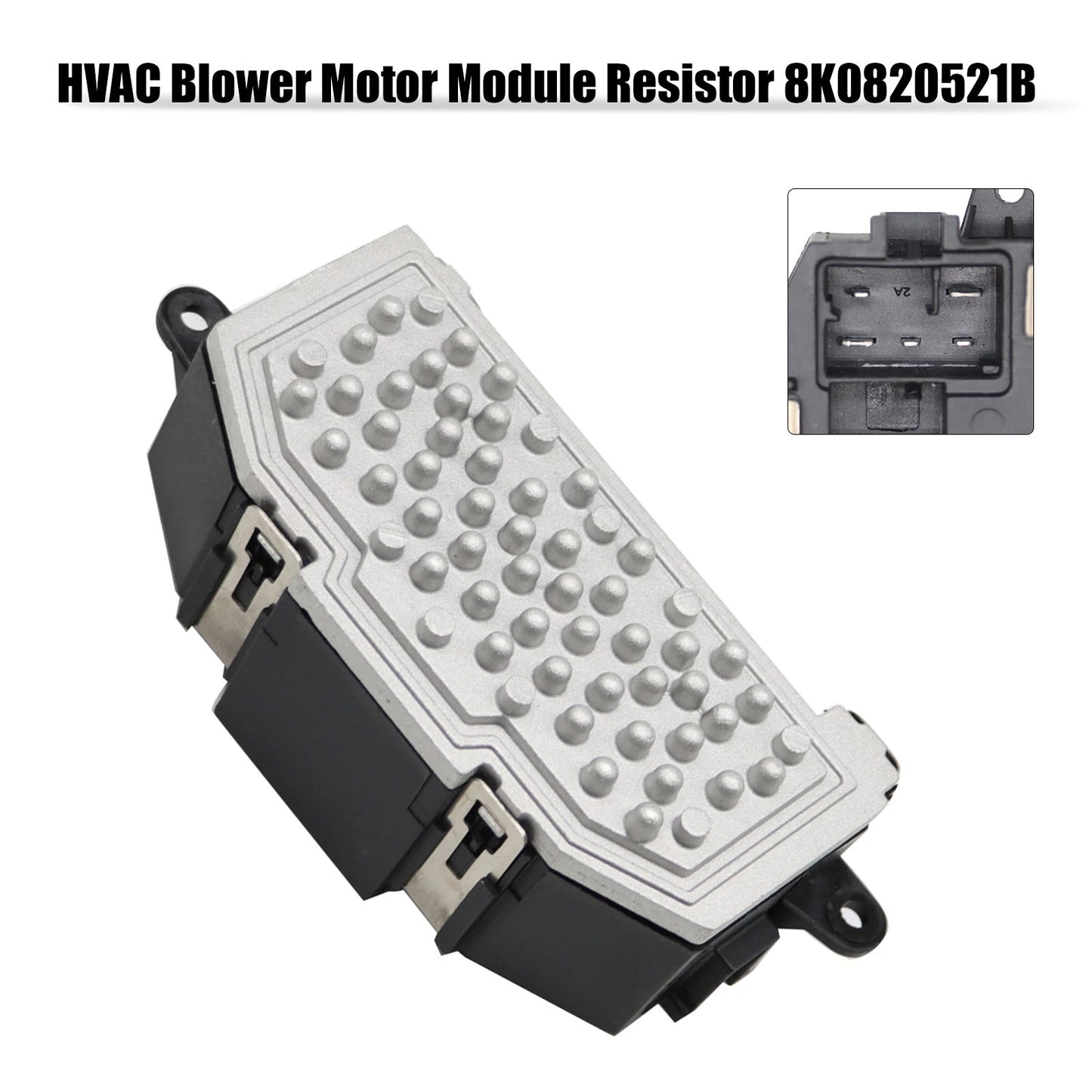 2008-2012 Audi S5 8K0820521B HVAC Blower Motor Module Resistor