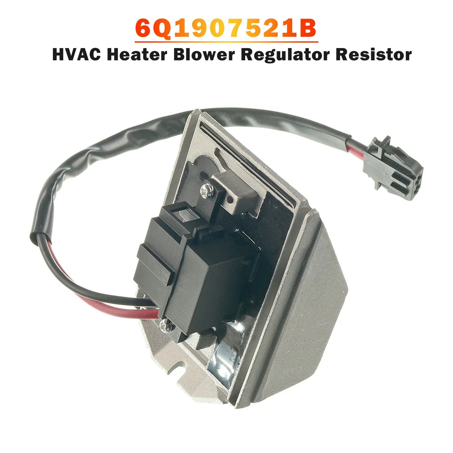 2012-2019 Skoda Rapid Spaceback 6Q1907521B HVAC Heater Blower Regulator Resistor