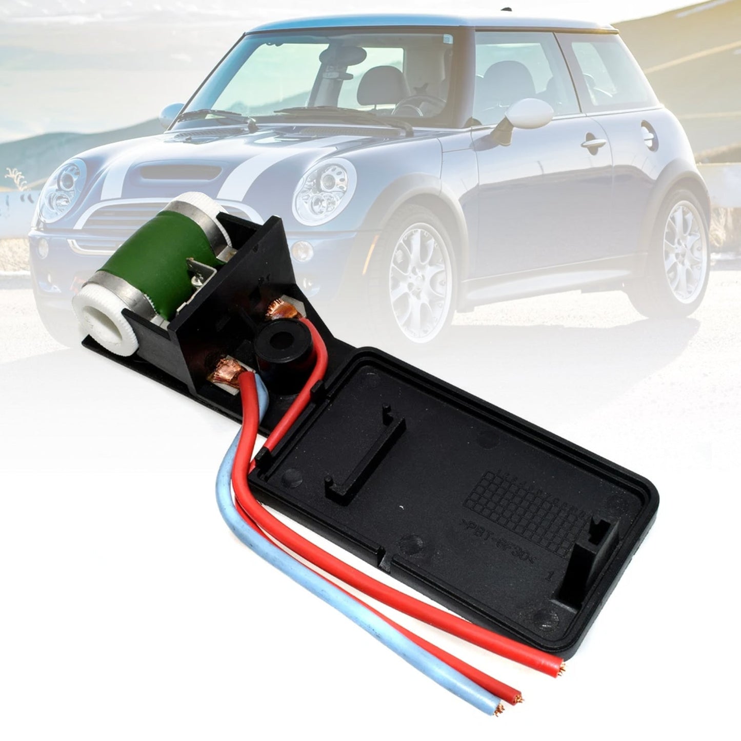 2007-2008 Mini Cooper R52 17117541092R HVAC Heater Blower Regulator Resistor