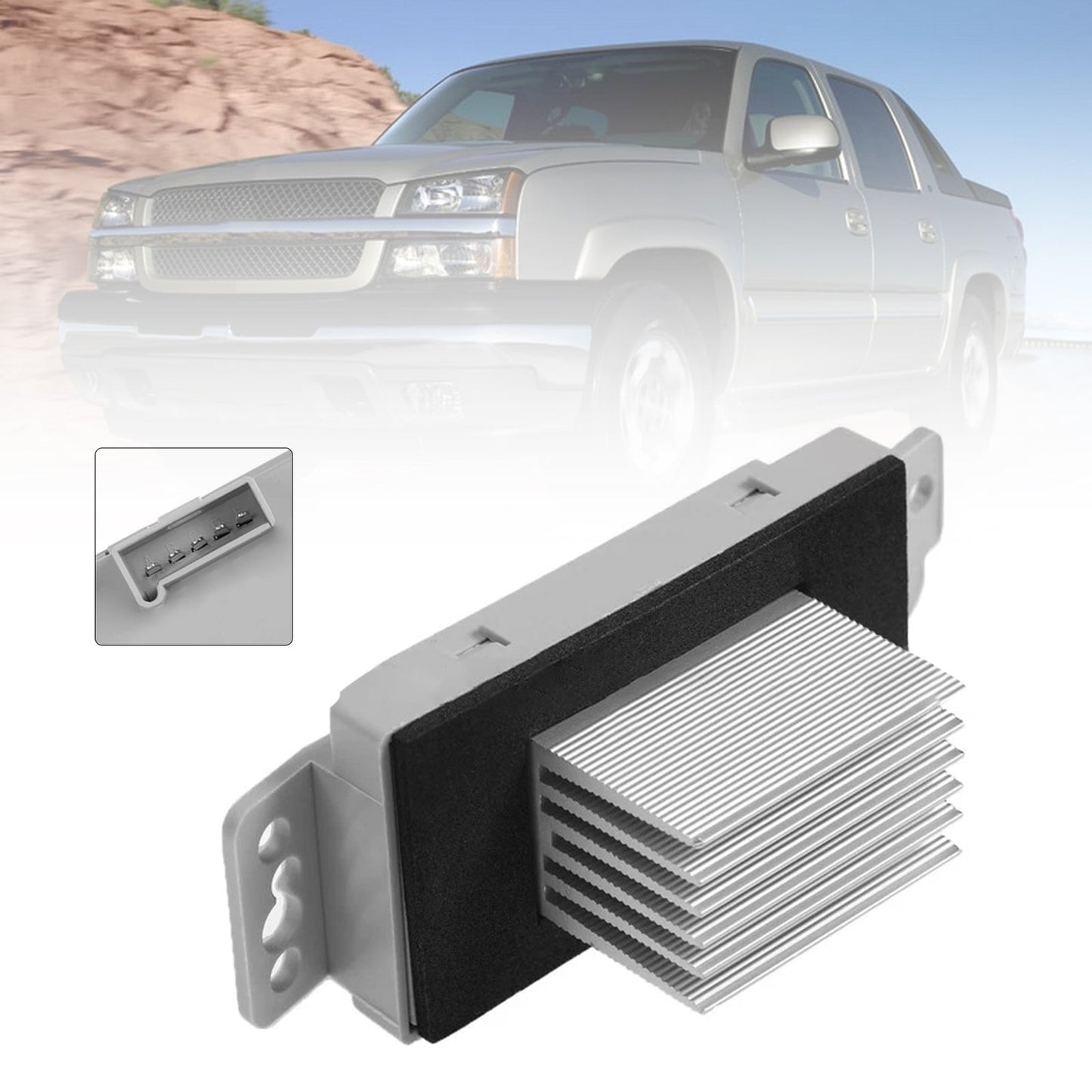 2003-2006 Chevrolet Silverado 1500 HD 1581773 HVAC Heater Blower Regulator Resistor