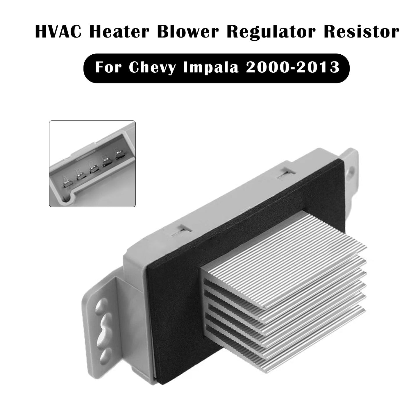 2003-2004 GMC Sierra 2500 HD 1581773 HVAC Heater Blower Regulator Resistor