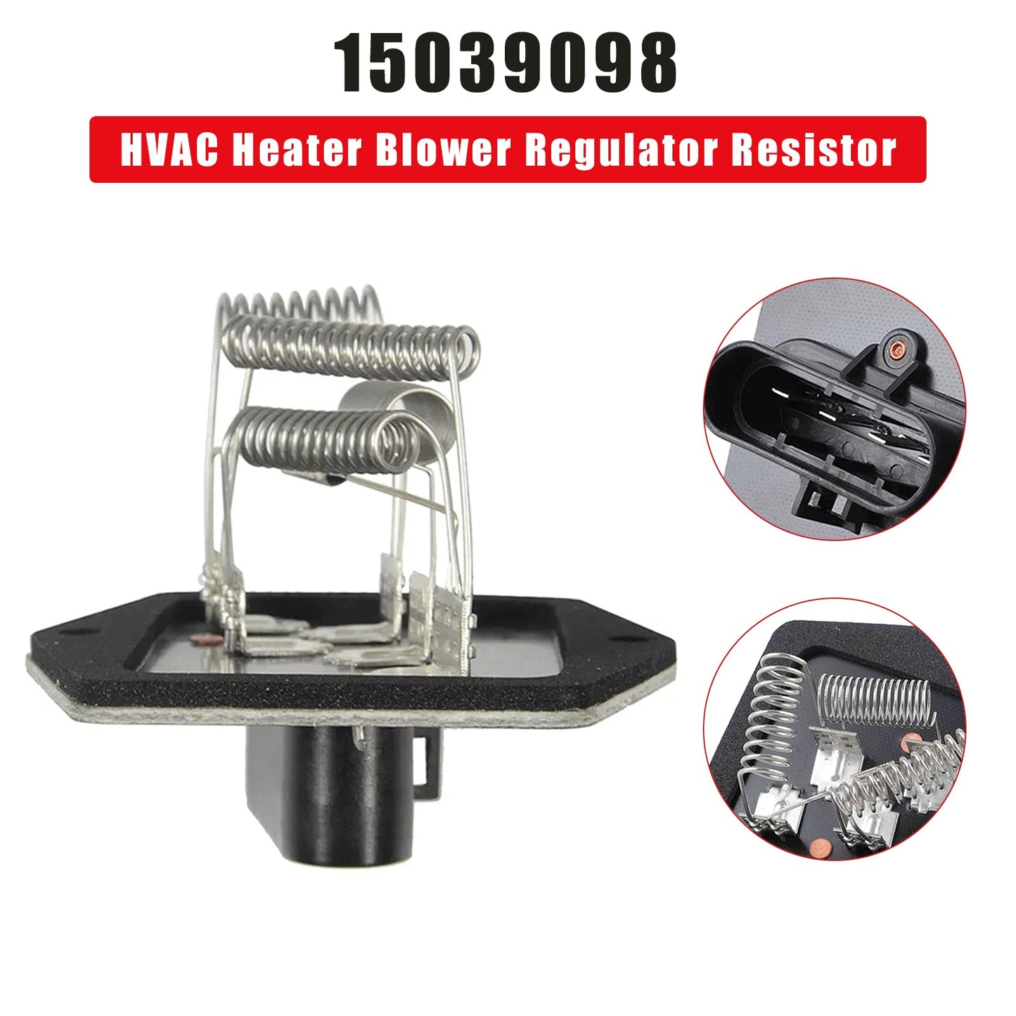 Chevrolet C1500 C2500 C1500 K3500 15039098 HVAC Heater Blower Regulator Resistor