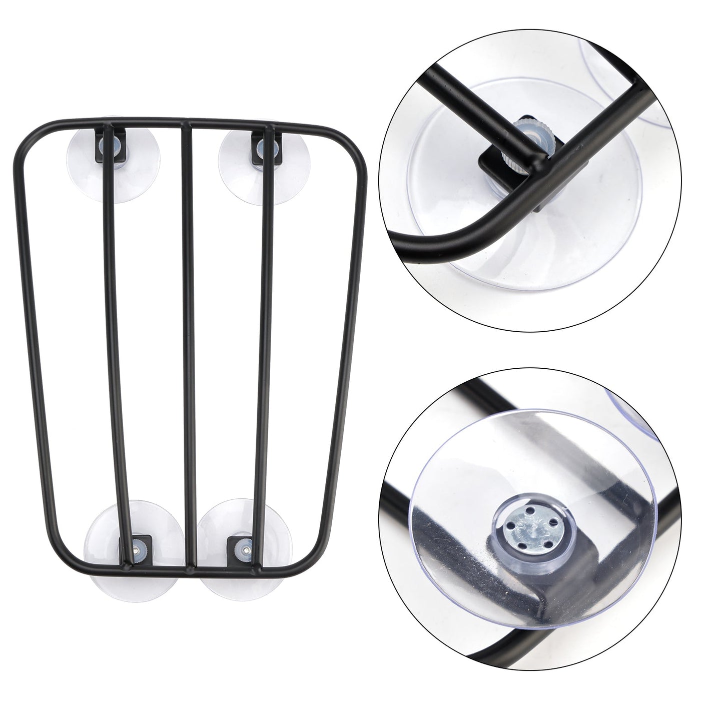 1995-2004 Thunderbird 900 Sport Motorcycle Fuel Tank Luggage Rack with 4 Suction Cups- Universal