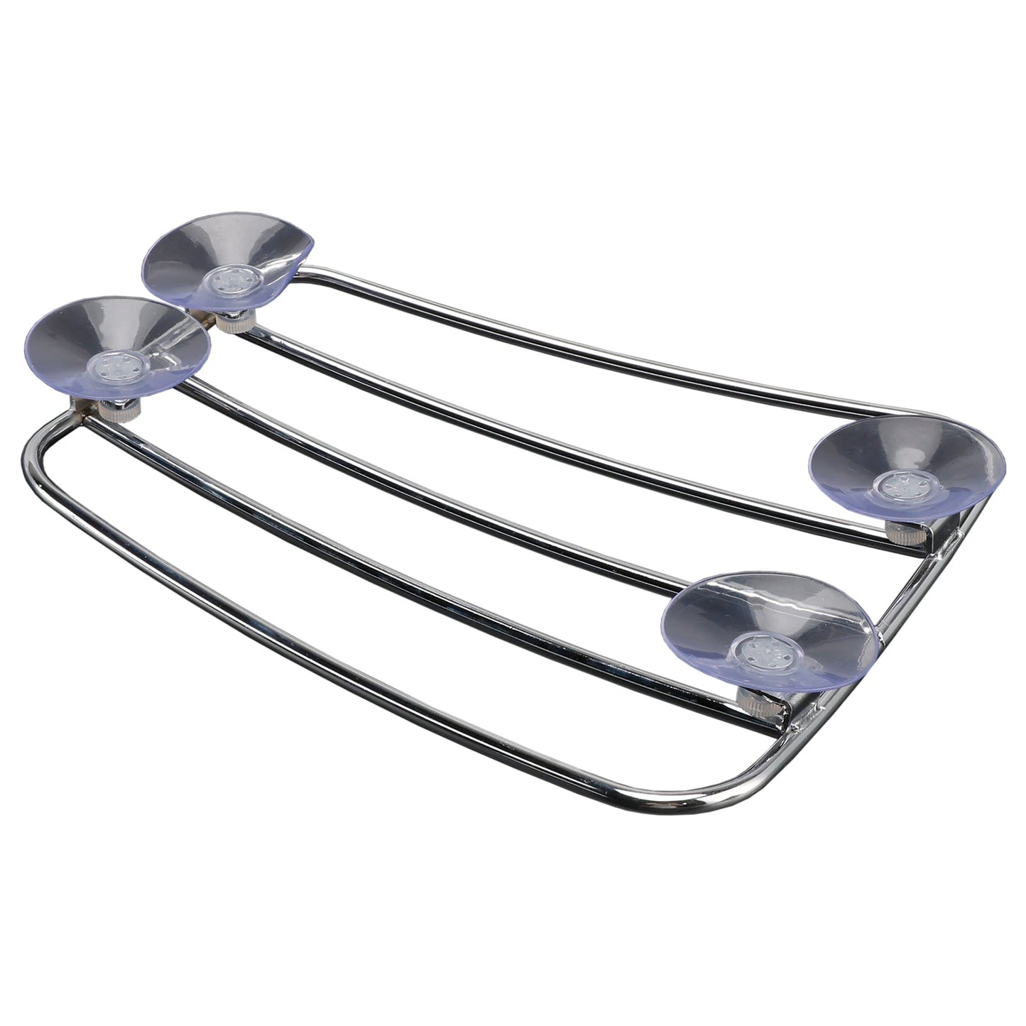 2017-Bonneville T100 Tank Rack Polished Carrier w/Suction Cups