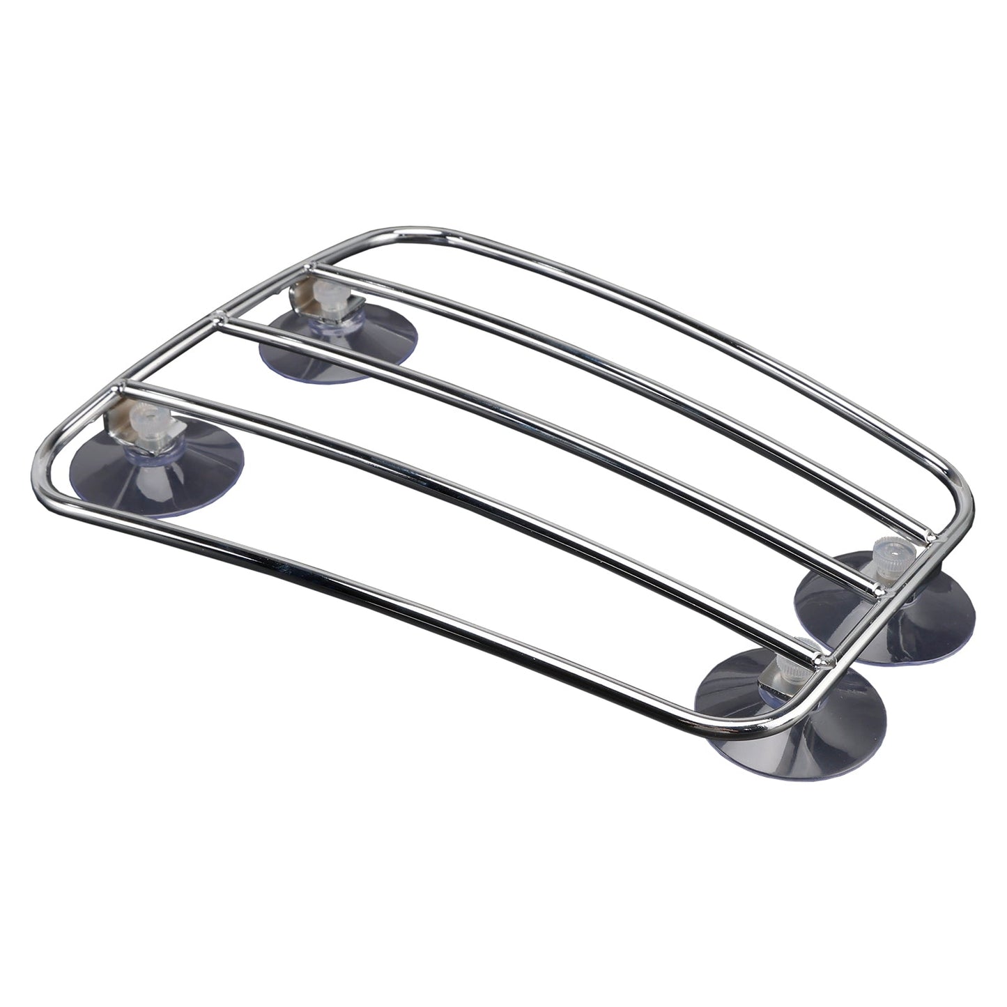 2017-Bonneville T100 Tank Rack Polished Carrier w/Suction Cups