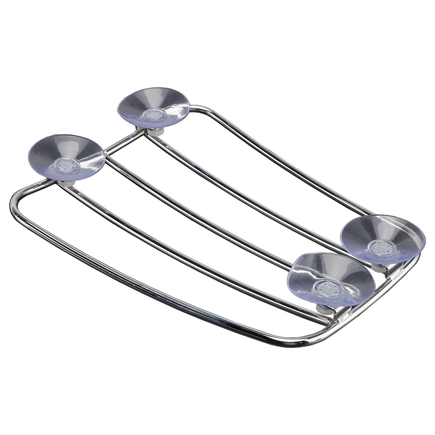 2017-Bonneville T100 Tank Rack Polished Carrier w/Suction Cups