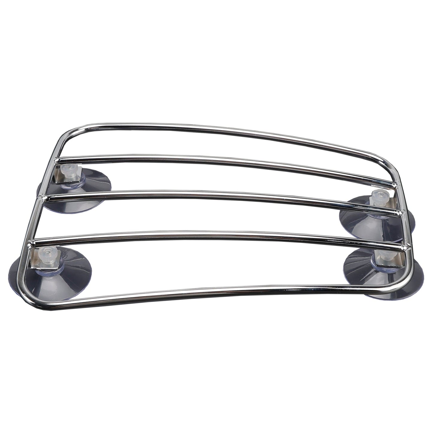 2017-Bonneville T100 Tank Rack Polished Carrier w/Suction Cups