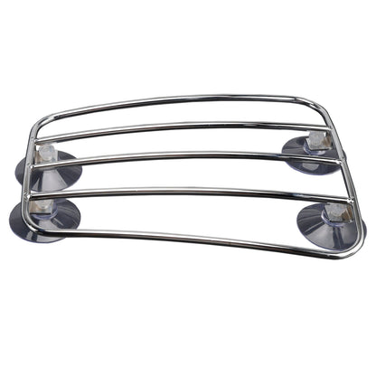 2001-2016 Bonneville Tank Rack Polished Carrier w/Suction Cups