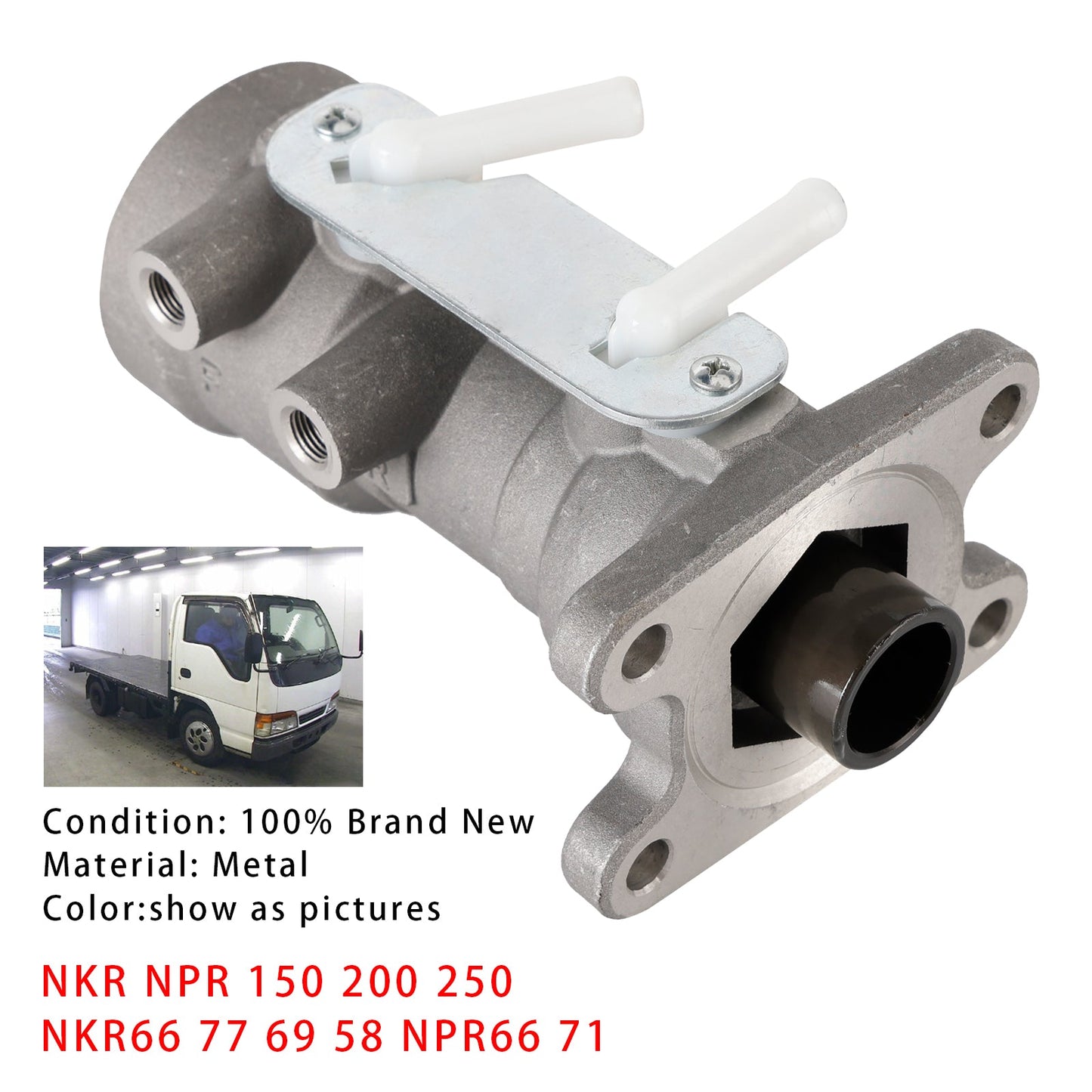 12/1993-2006 Isuzu NPR300 NPR NPR66 Camión de 2 puertas 4.3L Diésel PTX024-C1911564-H024 Cilindro maestro de freno