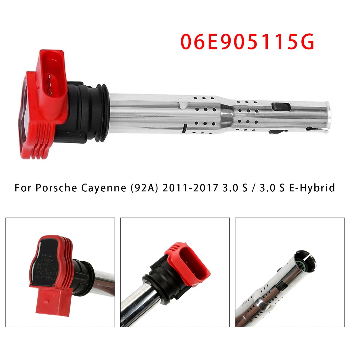 2010-2018 Volkswagen Touareg 3.0 TSI 3.0 TSI Hybrid 06E905115G Ignition Coil