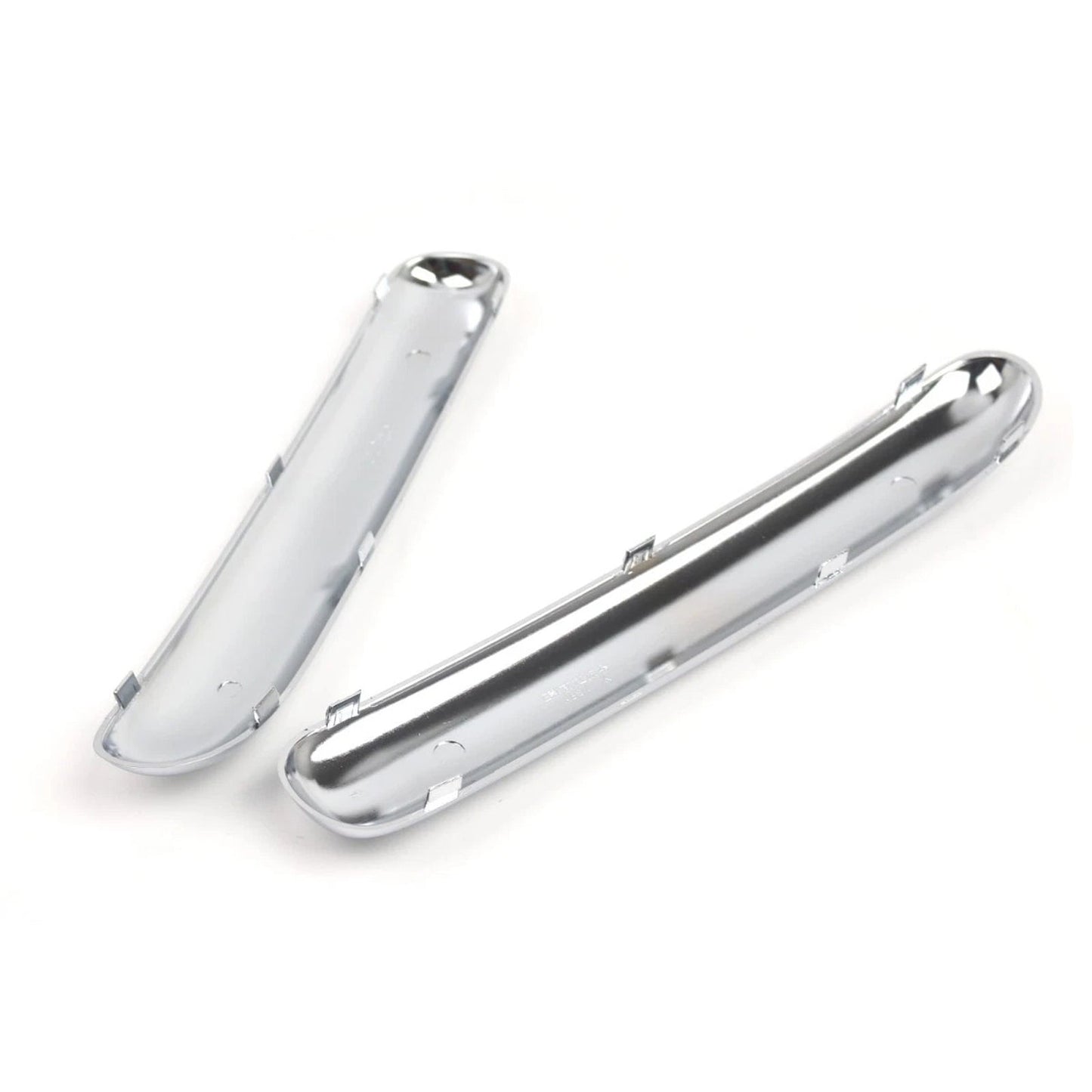 2001.06 - 2004 Mini Copper One Cabrio R50 51116800143 Pair Front Bumper Chrome Trim Set