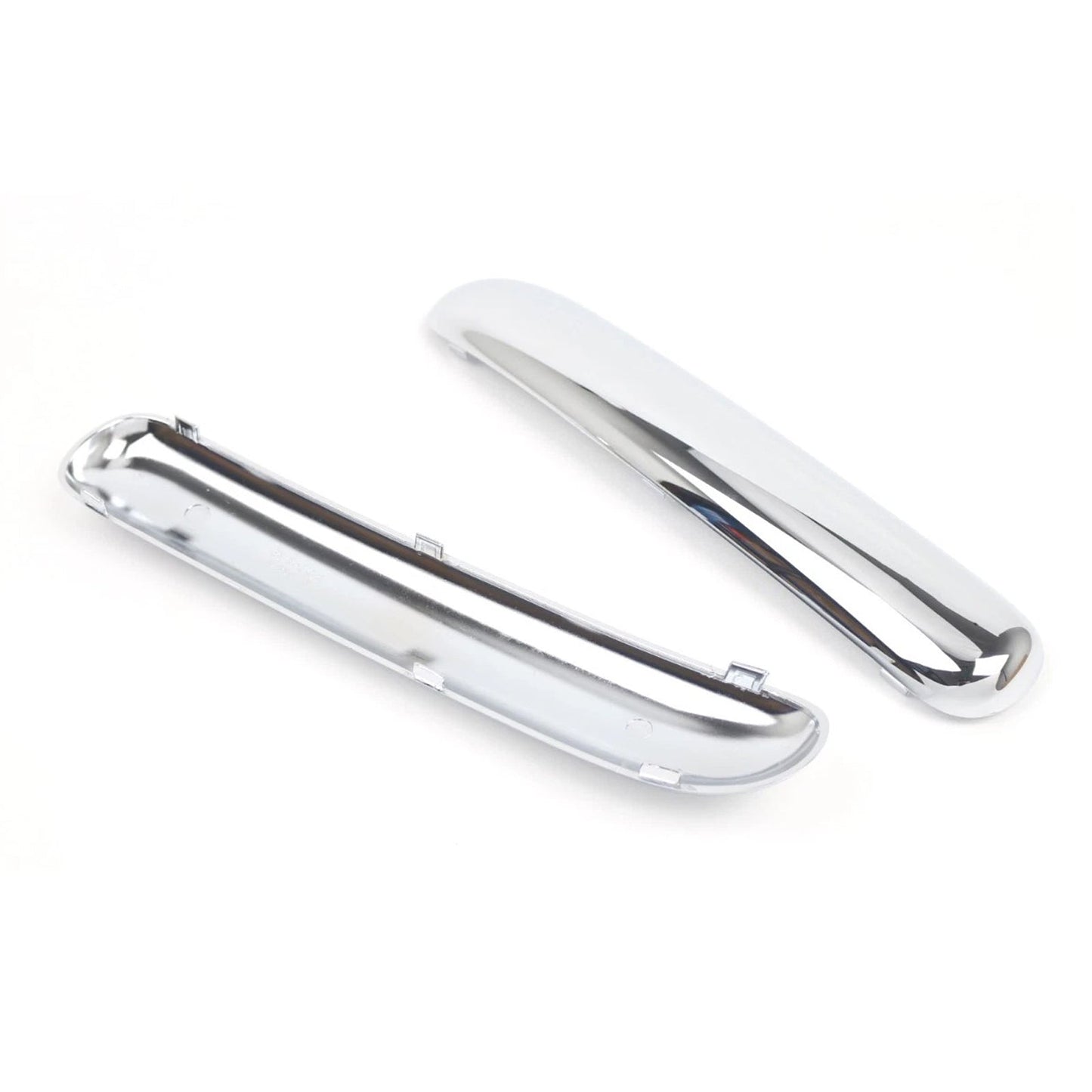 2001.06 - 2004 Mini Copper One Cabrio R50 51116800143 Pair Front Bumper Chrome Trim Set