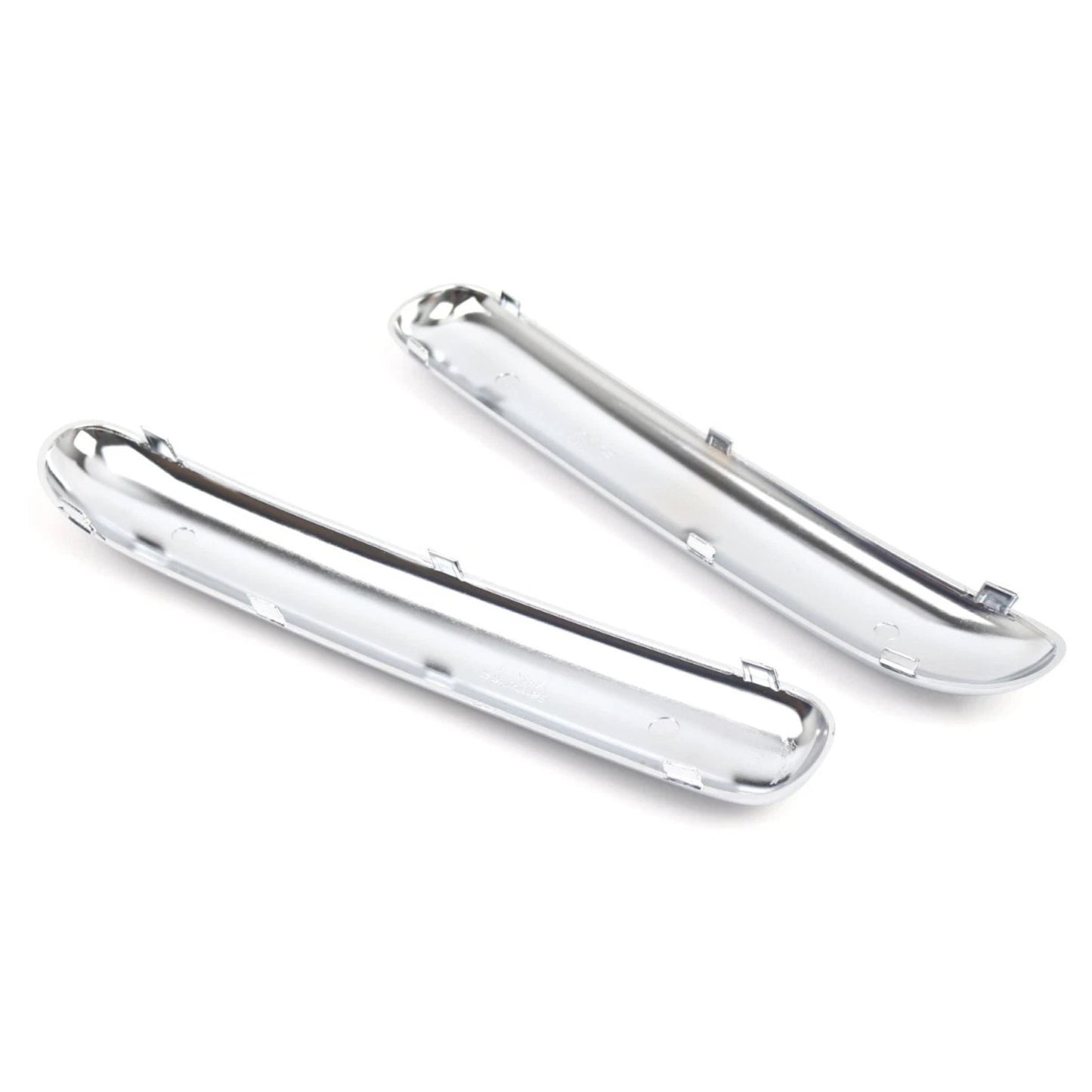 2001-2004 Mini One Cooper R50/R52/R53 Pair Front Bumper Chrome Trim Set
