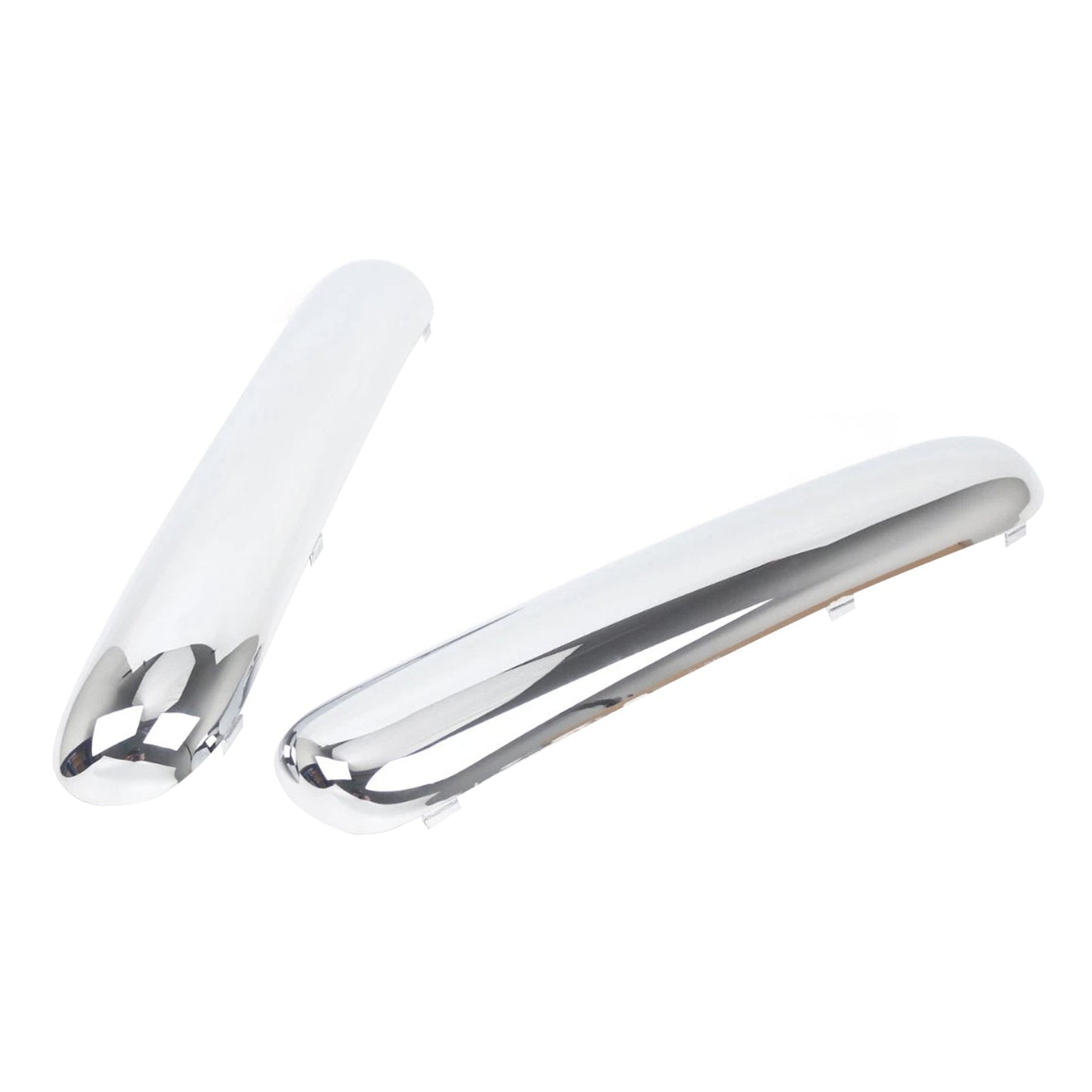 2001-2004 Mini One Cooper R50/R52/R53 Pair Front Bumper Chrome Trim Set