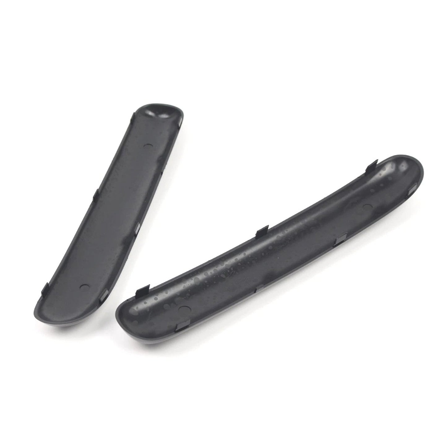 Mini One Cooper R50/R52/R53 2001-2004 Glossy Black 51116800143 Pair Front Bumper Trim Set