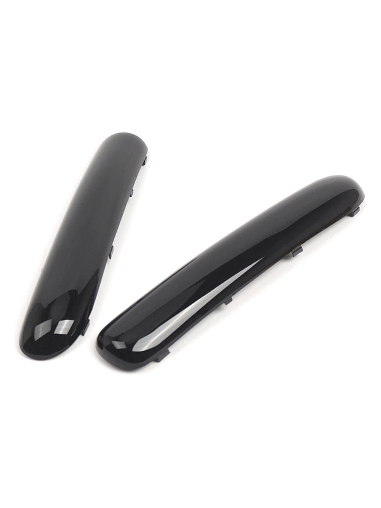 Mini One Cooper R50/R52/R53 2001-2004 Glossy Black 51116800143 Pair Front Bumper Trim Set