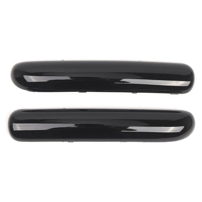 Mini One Cooper R50/R52/R53 2001-2004 Glossy Black 51116800143 Pair Front Bumper Trim Set