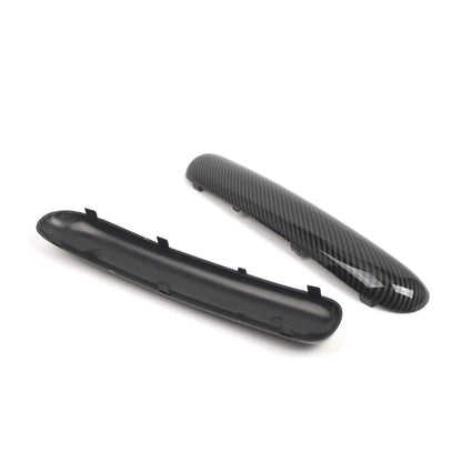 Carbon Fibre Pair Front Bumper Trim Set 2001-2004 Mini One Cooper R50/R52/R53
