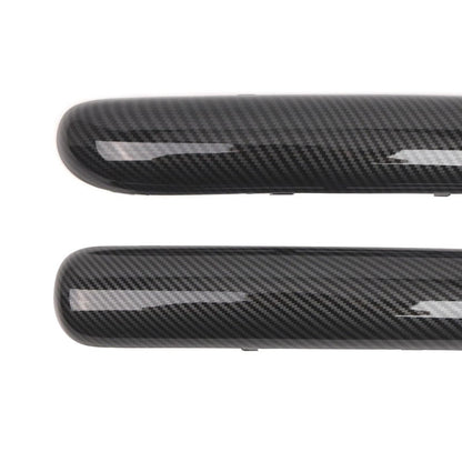 Carbon Fibre Pair Front Bumper Trim Set 2001-2004 Mini One Cooper R50/R52/R53