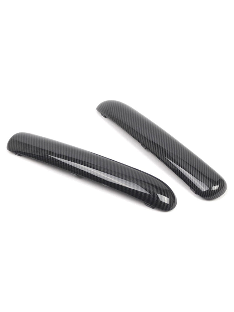 Carbon Fibre Pair Front Bumper Trim Set 2001-2004 Mini One Cooper R50/R52/R53