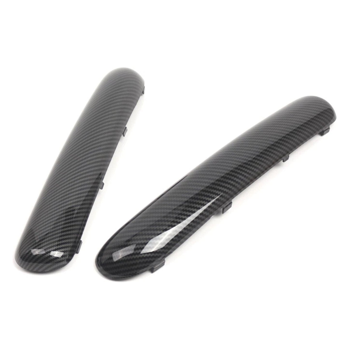 Carbon Fibre Pair Front Bumper Trim Set 2001-2004 Mini One Cooper R50/R52/R53