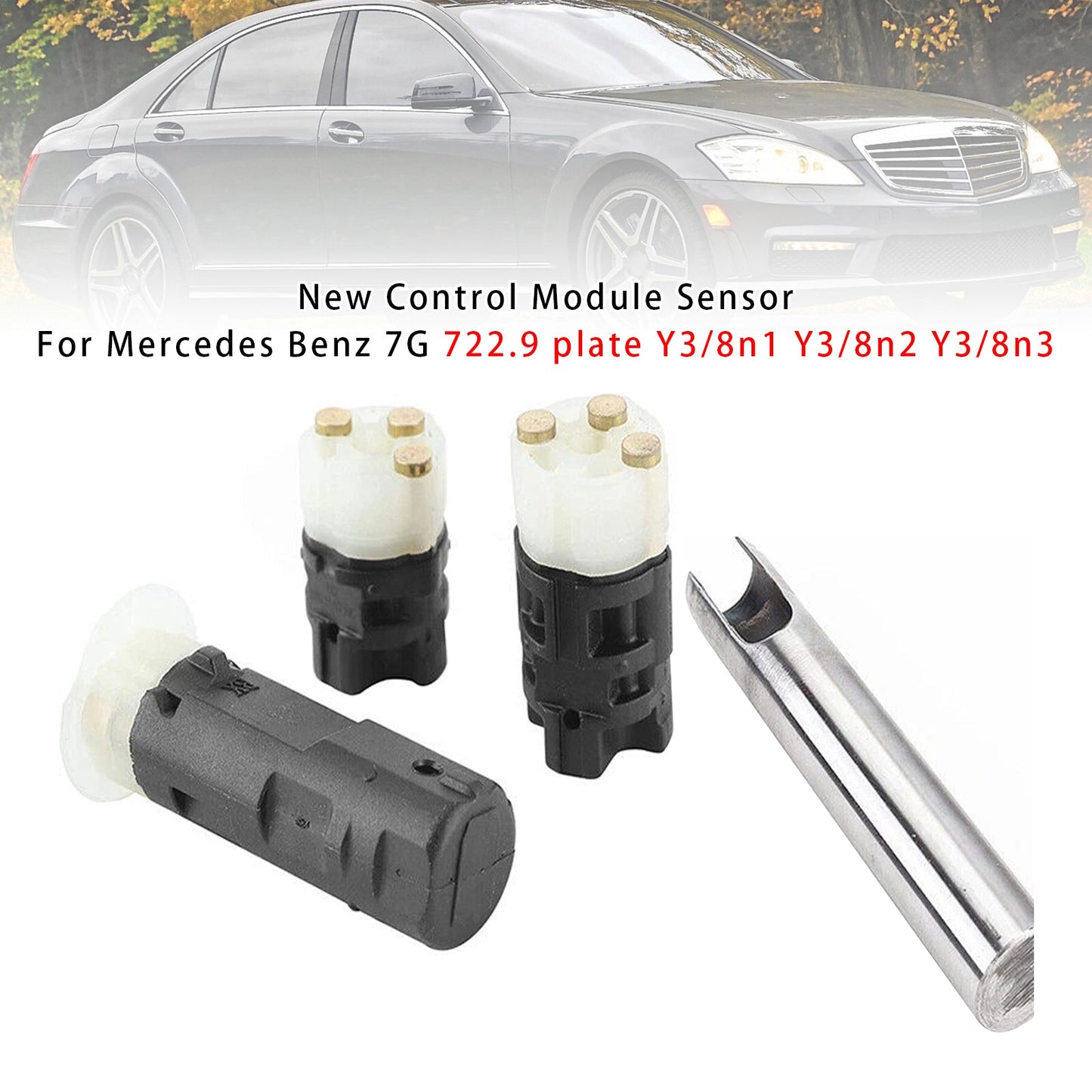 4. 03-11 MERCEDES CL DEU 7 SP R/AWD V8 5.0L 5.5L 6.3L W7A700 722.9 HJ-32729-SR3 New Control Module Sensor