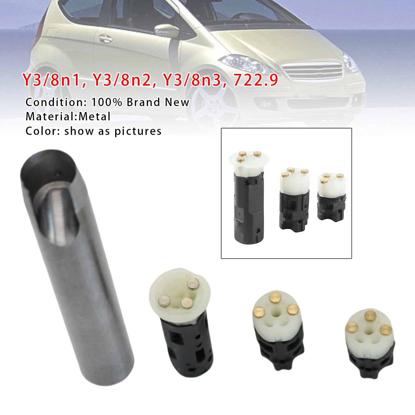 1. 00-11 MERCEDES CLASE A EGY DEU MYS ZAF VNM 7 SP R/AWD L4 2.2L V6 2.5L 3.0L 3.5L V8 6.3L W7A700 722.9 HJ-32729-SR3 Nuevo sensor de módulo de control